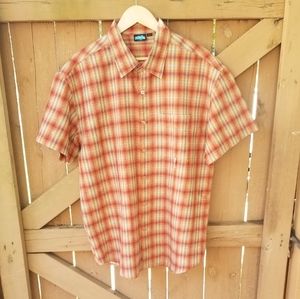 KAVU MENS BUTTON DOWN SIZE LARGE